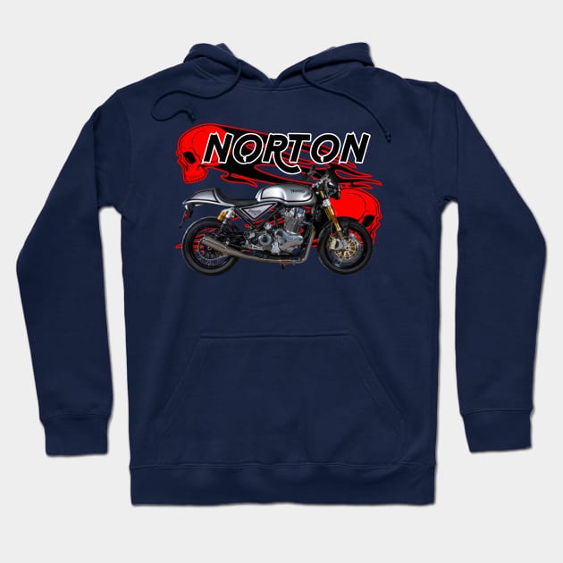 Norton Commando Hoodie by sagitarius